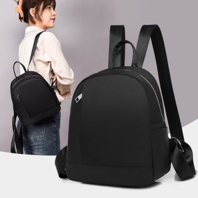 กระเป๋านักเรียนคุณภาพสูงสำหรับผู้หญิงกระเป๋าเป้สำหรับสาววัยรุ่นจุของได้มากกระเป๋าเป้ผ้าใหม่