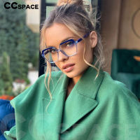 49324 Plastic Titanium Glasses Frames Polygon Anti Blue Men Women Optical Fashion Computer Glasses