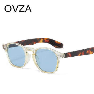 แว่นกันแดดแฟชั่นผู้หญิง2023ทรงสี่เหลี่ยม OVZA แว่นตาผู้ชายคลาสสิก S1156