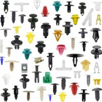 【CC】♞✠  Wholesale 5 50/100Pcs Car Fastener Screws Interior accessories Decoration Plastic Mixing