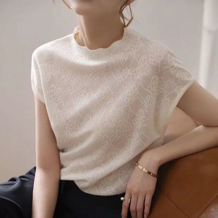 ice-silk-short-sleeved-t-shirt-womens-2022-loose-short-sleeved-korean-version-hollow-round-neck-top-knitted-bottoming-shirt-t-2022-sg-9-8