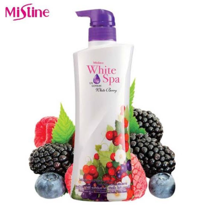 1-ขวด-mistine-white-spa-white-berry-uv-white-lotion-โลชั่นบำรุงผิว-มิสทีน-ไวท์-สปา-สูตรไวท์-เบอรี่-ยูวี-ไวท์-ปริมาณ-400-ml-1-ขวด