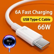 6A Fast Charging Usb C Cable for Xiaomi Mi 12 Redmi POCO Huawei Mobile