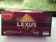 Bánh Quy Munchy s Lexus Kẹp Kem Sôcôla Chocolate Cream Hộp 150g