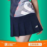 ♂♂Yonex กางเกงกระโปรงสั้นของผู้หญิงชุดกีฬาแบดมินตันกระเป๋าสองชิ้นปลอม,กระโปรงมีจีบเล่นกีฬาแห้งเร็ว