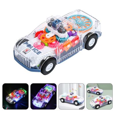 Gear Toy Interesting Electric Cars Electric Colorful Plastics Children Polices Toddler