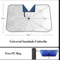 ที่คลุมของเล่นเด็กบาจากันแดดรถพับได้ร่มกันแดดที่บังแดดหน้ารถยนต์อัปเกรด2023สำหรับบังรังสี UV และม่านบังแดดป้องกันความร้อนจากแสงแดด