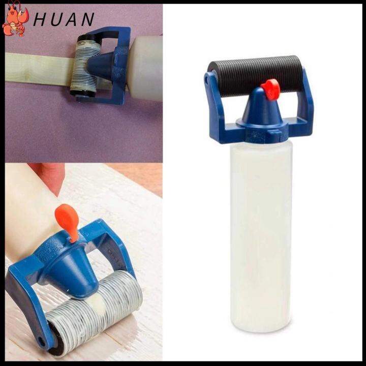 HUAN Cap Wood Glue Bottle 8 oz Ounce DIY Applicator Bottle PE Plastic