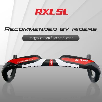 RXL SL Cycling Carbon Road Handlebar 31.8mm Bike Handle Bar 400/420/440mm 3K Glossy Internal Routing Carbon Handlebar