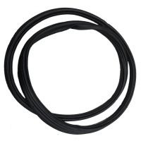 1 Piece 1090492-00-B Car Trunk Frunk Weatherstrip Seal Rubber 109049200B Luggage Sealing Strip Front for Tesla Model 3 2017-2023