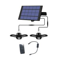 LED Solar Light Outdoor Pendant Lights IP65 Waterproof Solar Pendant Lamps for Patio Yard Garden Decoration Chandelier