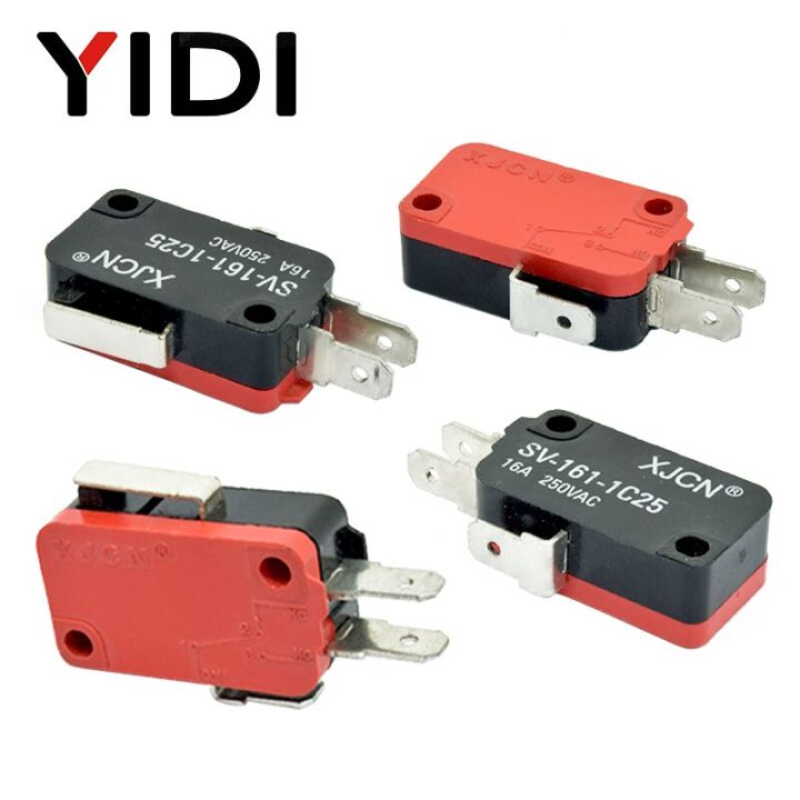 v-15-v-151-v-152-v-153-v-154-v-155-v-156-1c25-micro-travel-limit-switch-spdt-momentary-on-off-1no1nc-lever-roller-microswitch