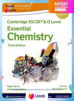 (คู่มือเตรียมสอบ)พร้อมส่ง Cambridge Igcse (R) &amp; O Level Essential Chemistry: Student Book Third Edition (Cambridge Igcse (R) &amp; O Level Essential Chemistry) -- Mixed media produ (3)