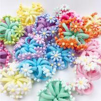 ℡✆♘ 10pcs/bag Flower Children Hair Ropes Headdress Elastic Rubber bands Ponytail Cute Hair Accessories Mini Hair For Girls