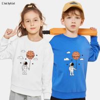 Boys Winter Thick Round Neck Jumper Sweatshirt Kids Spring Warm Pullovers Teen Sweaters Tops Children Autumn Bottoming Shirt