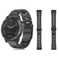 “:{》สายนาฬิกาอัลลอยเชื่อมจักรยานไทเทเนียม22 26มม. สำหรับ Garmin Fenix 6 6X 5 5X 3สายรัดนาฬิกาข้อมืออุปกรณ์เสริมสายข้อมือ