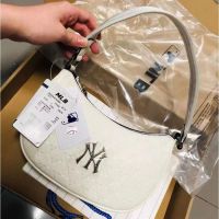 2023 NEW for卍 2022 MLB New Underarm Bag Letter Embossed Metal Label Casual Shoulder Bag