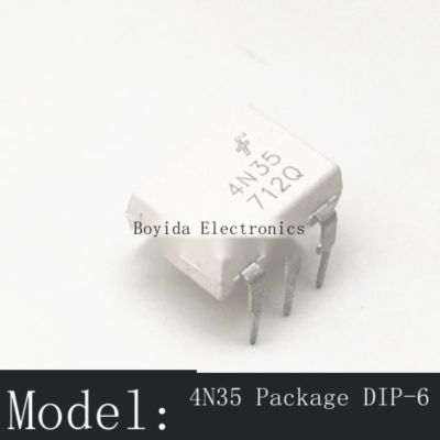 10Pcs ใหม่ Original 4N35 4N35M DIP-6ปลั๊กตรง Photoelectric Coupler คริสตัล Optocoupler