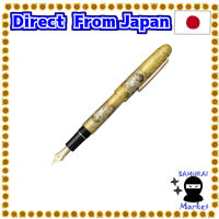 【Direct From Japan】 Platinum Fountain Pen Fountain Pen Century Kanazawa Foil Raijin Raijin Taiji PNB-35000H#3-4