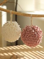 ▩✾ hand towel hanging super absorbent non-shedding kitchen cloth thickened ball children [Q]