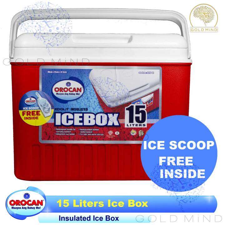 Orocan Ice Box 15L Insulated Icebox Ice Chest Gold Mind Everyday Low