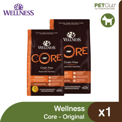 [PETClub] Wellness Core Adult Dog Original - อาหารเม็ดสุนัขโต ออริจินอล 3 ขนาด [1.8,5.4,10.9kg.]
