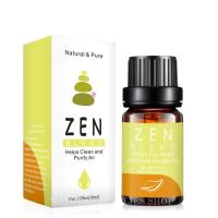 ZEN 100% Pure Essential Oil Blend 10 ml. น้ำมันหอมระเหยแท้ผสมสูตรพิเศษ กลิ่นเซ็น - น้ำมันหอมธรรมชาติ น้ำมันหอมอโรม่า อโรมาออย ใช้กับ เครื่องพ่น เตาอโรม่า สปา นวดผิว by Natural Supplies