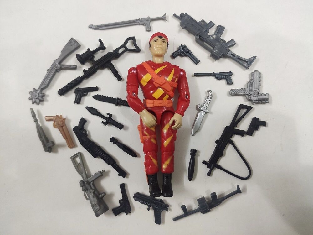 3.75" Gi Joe NIGHTCREEPER  with Accessories Rare Action Figure 