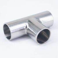 22mm O/D 304 Stainless Steel Sanitary Weld Tee Connector Pipe Fitting