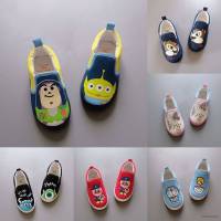 Ellen Toy Story รองเท้าผ้าใบลําลอง พื้นแบน ลายการ์ตูนโดราเอมอน สําหรับเด็กผู้ชาย ผู้หญิง เหมาะกับการเต้นรํา