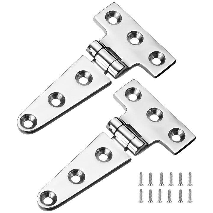 Heavy Duty T Hinges, Boat Hinges 4 Inch, Stainless Steel Marine Hinges