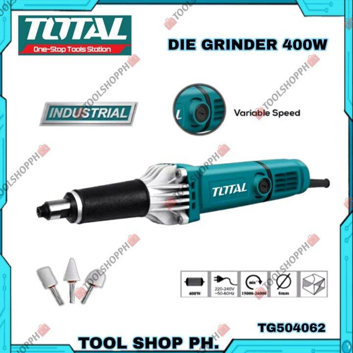 TOTAL TOOLS DIE GRINDER 400W (TG504062) | Lazada PH