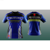 2023 new design- READY STOCKPREMIUM ORIGINAL BRAND BZC Jersey motor sublimation SUZUKI 3D T Shirt Size 2023{plenty}