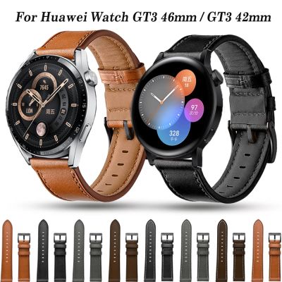 lipika Replacement 20 22mm Smart Watch Strap For Huawei Watch 4 Pro GT3 GT 3 42 46mm Wristband GT 2 GT2 Pro 46mm Leather Bracelet Band