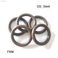 ✖ↂ FKM O-Ring Seal CS 3mm Thickness Fruorine Rubber Gaskets Outer Diameter OD9mm 36mm Washer Oil-Resistance Anti-aging