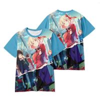 Lycoris Recoil เสื้อยืด Anime พิมพ์ 3D Street Wear ผู้ชายผู้หญิงสบาย ๆ แฟชั่นพลัสขนาดเสื้อยืดฮาราจูกุเด็กเสื้อยืดเสื้อผ้าด้านบน XS-5XL