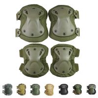 Tactical Knee Pad Elbow CS Military Protector Army Outdoor Sport Hunting Kneepad Safety Gear Knee Pads Elbow