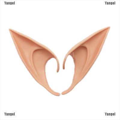 Yangel Hot Latex Prosthetic Fairy Pixie Elf Ear Halloween Costume Cosplay Stage Props