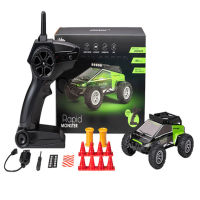 Mini Remote Control Driften Car 2.4GHz Lamp Rc Car All-Terrain 1:32 LED Off-Road Monster Truck Toy with Kids Gifts