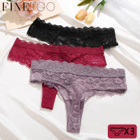 FINETOO ชุดชั้นในสตรีสำหรับสีทึบชุดชั้นในลูกไม้กางเกงมุมมองลายดอกไม้3ชิ้น/เซ็ต S-XL