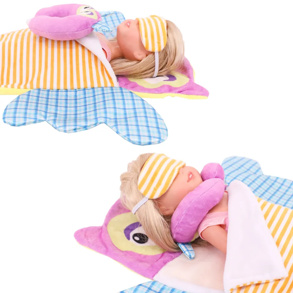 shengdi Cute Pony Cartoon Sleeping Bag Pillow Eye Mask For Paola