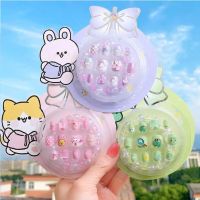 Cute Suitable For Children Applicable Girl Cartoon Detachable With Bracelet Manicure Nail Art Fake Nail Press-on Nail Nail Patch fenguhan