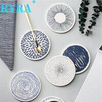 【CW】♟✗✇  Cup Diatomite Absorbent Coaster European Kettle Accessories Diatom Mud Distinctive