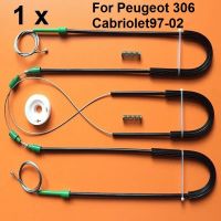 For Peugeot 306 Cabriolet 97-02 Window Regulator Repair Kit Front Left/Right Side