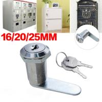 16/20/25/30mm Cam Lock Door Barrel Drawer Cabinet Mail Box Locker Cupboard 2 Keys Cabinet Office Desk Letter Box Cam Locks