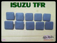 ISUZU TFR COVER END CAP "BLACK" SET (10 PCS.) (370) #ฝาปิดแค็บ สีดำ (10 ตัว)