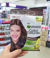 Garnier คัลเลอร์ แนทเชอรัลส์ ครีมเปลี่ยนสีผมถาวร เพื่อผมนุ่มสวยไม่แห้งเสีย ปราศจากแอมโมเนีย มี 5 สีให้เลือก