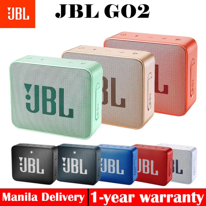 JBL GO2 Portable Speaker Wireless Bluetooth Mini IPX7 Waterproof ...