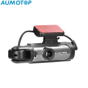 Dash Camera Auto DVR Recorder with Dual Lens, Night Vision