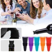 【LZ】▪┅™  Silicone Wine Bottle Stopper Cor Aço Inoxidável Bebidas Acessórios de Cozinha Frete Grátis